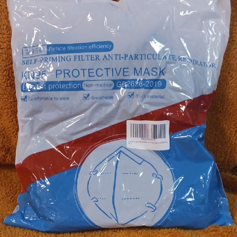 Red and Blue Protective Mask